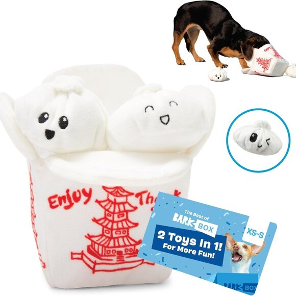 Other - Dog Toy 2 in 1 Interactive, Plush Exterior Material & Squeaker, Tearable Dog Toy